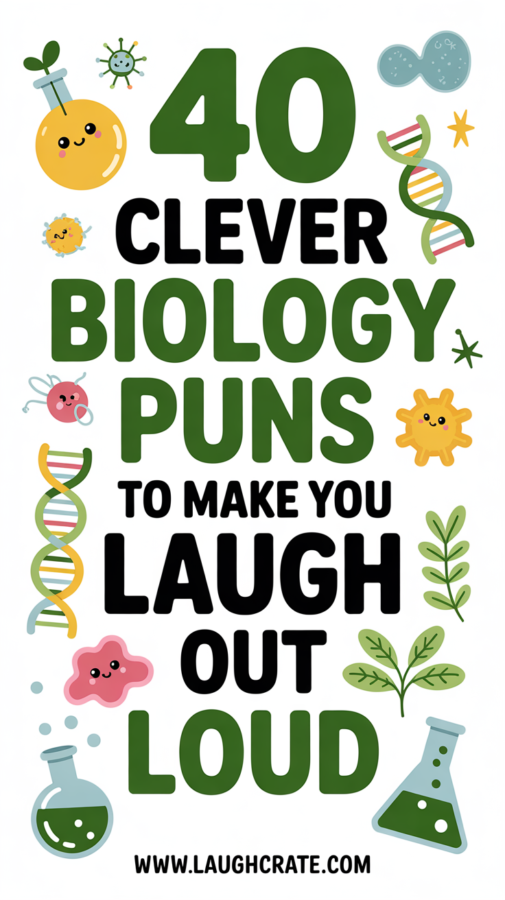 40 Clever Biology Puns to Make You Laugh Out Loud