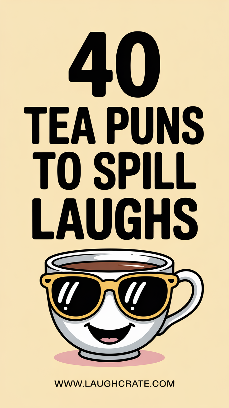 40 Tea Puns to Spill the Laughs