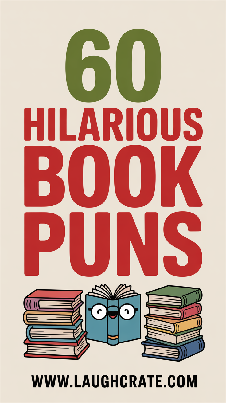 60 Book Puns That You Can’t Put Down