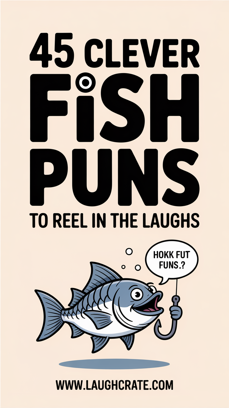 45 Clever Fish Puns to Reel in the Laughs