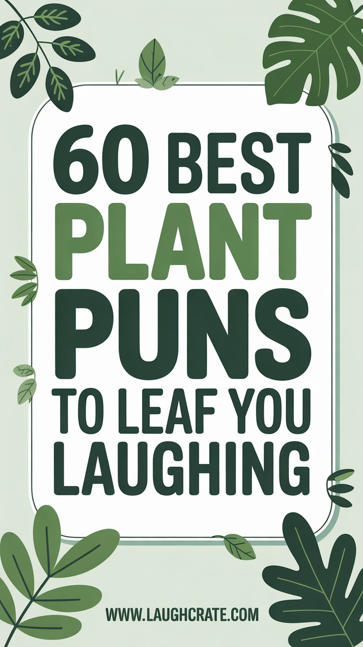 60 Best Plant Puns to Leaf You Laughing